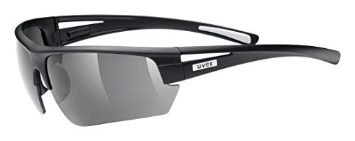 uvex Unisex – Erwachsene, gravic Sportbrille, inkl. Wechselscheiben, black...
