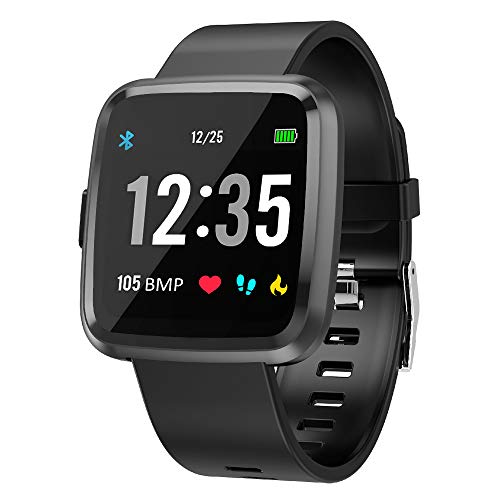 EFO SHM Smartwatch Fitness Tracker Armband Wasserdicht Fitness Uhr Pulsmesser...