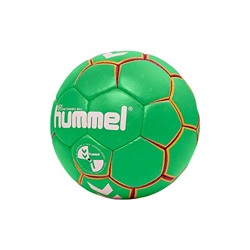 hummel 203603 Unisex Kinder HMLKIDS-Handball, Grün/Gelb, 0