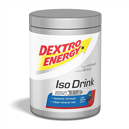 Dextro Energy Iso Drink Pulver | Red Berry | 440g Isotonisches Getränkepulver Red...
