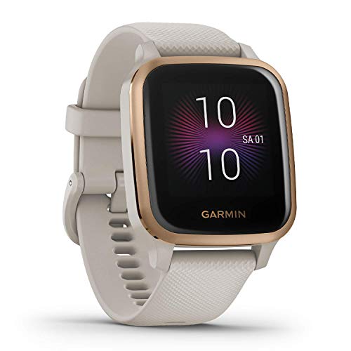 Garmin Venu Sq Music – wasserdichte GPS-Fitness-Smartwatch mit Musikplayer, 1,3'...