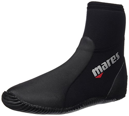 Mares Unisex Dive Boots Classic NG 5 mm, black/grey, 43 (US 10), 41261910050