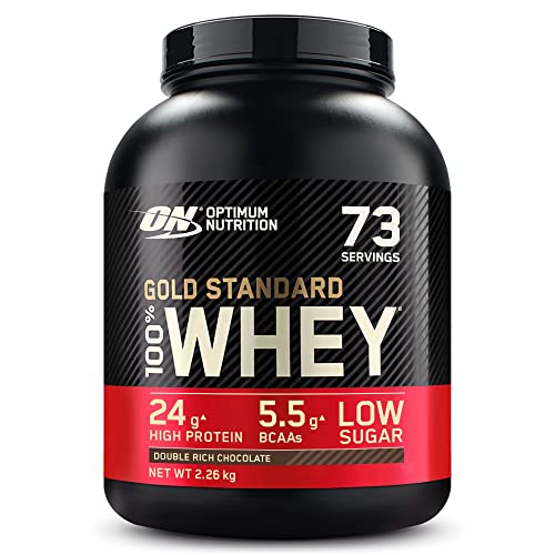 Optimum Nutrition Gold Standard 100% Molkenproteinpulver für Muskelaufbau und...