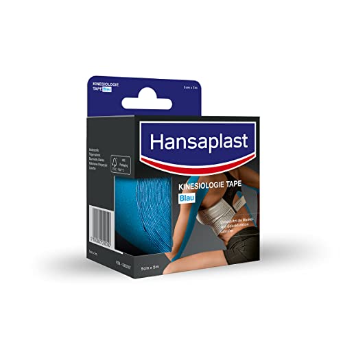Hansaplast Kinesiologie Tape, wasserfestes Sport Tape lindert Muskelschmerzen und...