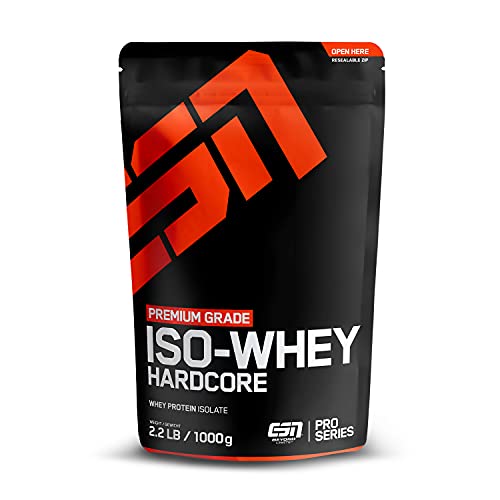ESN Isowhey Hardcore, Natural, 1000 g Protein Pulver