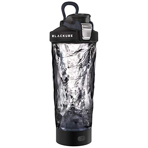 Blackube Elektrischer Shaker Protein Shaker BPA frei Tritan 600ml Portable Electric...