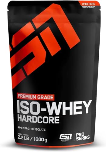 ESN Isowhey Hardcore Protein Pulver, Vanilla (Classic), 1000 g