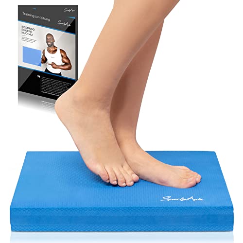 SportyAnis® Balance-Pad inkl. Übungsheft - Innovatives Balance-Kissen zur Stärkung...