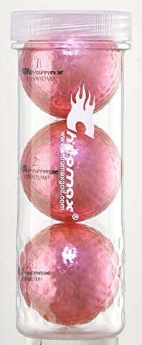Chromax M1X Golfbälle (3 Stück) pink