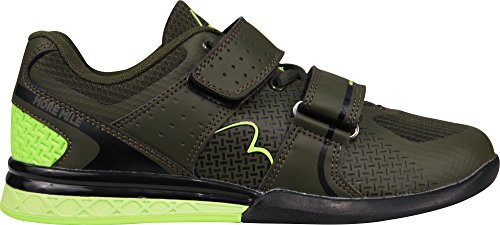 More Mile Super Lift 3 Crossfit/Weightlifting Shoes - Green-8.5