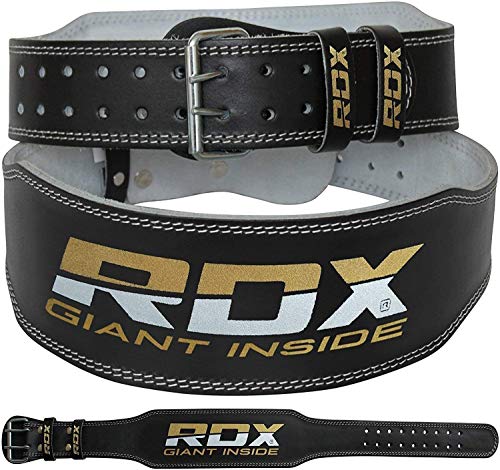 RDX 4” Gewichthebergürtel Leder | Fitness-Gürtel Geeignet Für Bodybuilding,...