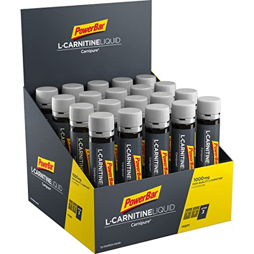 PowerBar L-Carnitine Liquid Ampullen 20x25ml - Nahrungsergänzungsmittel mit 1000 mg...