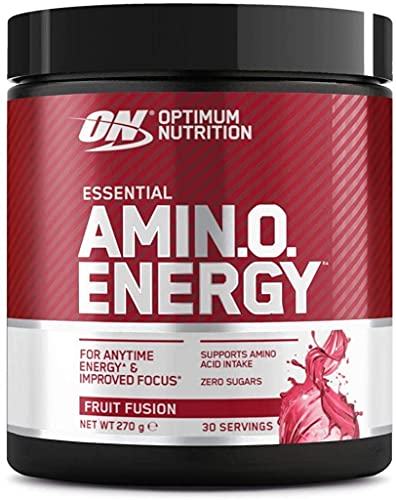 Optimum Nutrition Amino Energy Pre Workout Powder, Energy Drink mit Aminosäuren,...